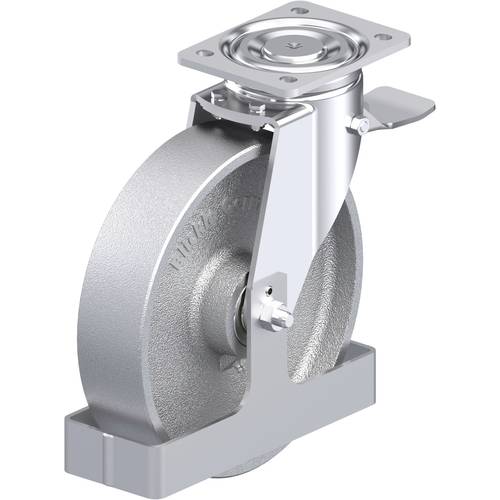 Blickle 918807 LH-G 250K-ST-FS Stahlblech-Lenkrolle Rad-Durchmesser: 250 mm Tragfähigkeit (max.): 900 kg 1 St.