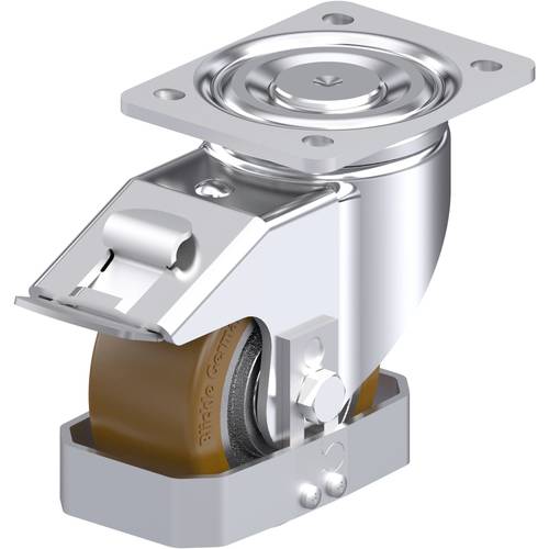 Blickle 917576 LH-GB 128K-FI-FS Stahlblech-Lenkrolle Rad-Durchmesser: 125 mm Tragfähigkeit (max.): 850 kg 1 St.