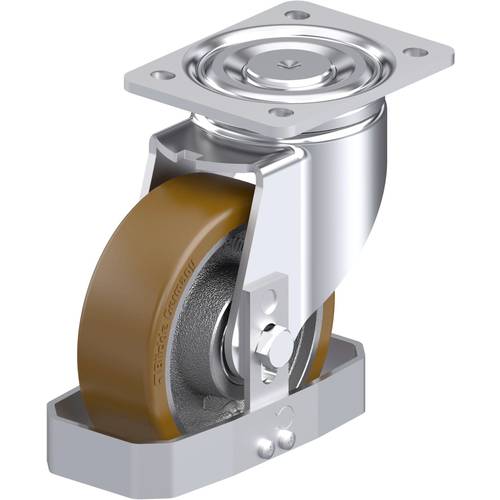 Thumbnail - Blickle 869074 LH-GB 150K-FS Stahlblech-Lenkrolle Rad-Durchmesser: 150 mm Tragfähigkeit (max.): 800 kg 1 St.