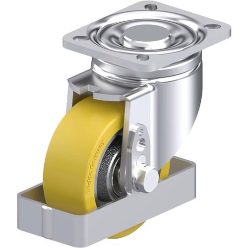 Thumbnail - Blickle 896225 LH-GTH 100K-1-FS Stahlblech-Lenkrolle Rad-Durchmesser: 100 mm Tragfähigkeit (max.): 450 kg 1 St.