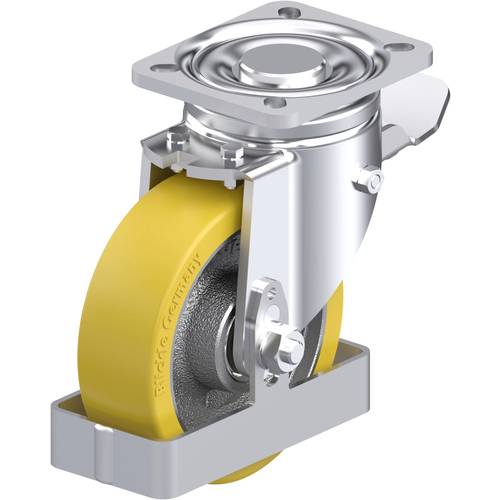 Blickle 918194 LH-GTH 125K-1-ST-FS Stahlblech-Lenkrolle Rad-Durchmesser: 125 mm Tragfähigkeit (max.): 550 kg 1 St.