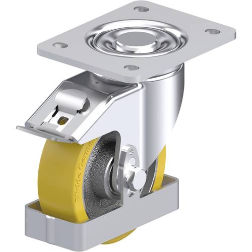 Blickle 905951 LH-GTH 125K-3-FI-FS Stahlblech-Lenkrolle Rad-Durchmesser: 125 mm Tragfähigkeit (max.): 550 kg 1 St.