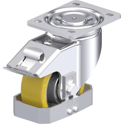 Blickle 754093 LH-GTH 127K-FI-FS Stahlblech-Lenkrolle Rad-Durchmesser: 125 mm Tragfähigkeit (max.): 700 kg 1 St.
