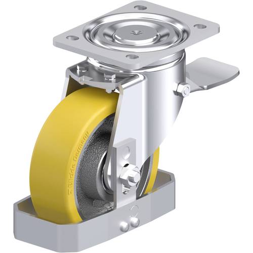 Blickle 845530 LH-GTH 150K-ST-FS Stahlblech-Lenkrolle Rad-Durchmesser: 150 mm Tragfähigkeit (max.): 800 kg 1 St.