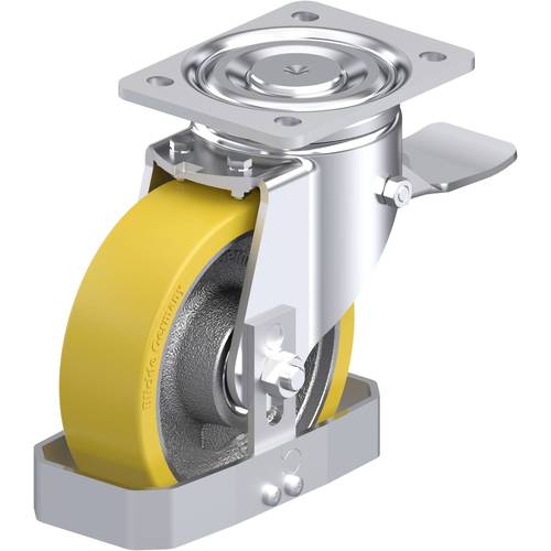 Blickle 929912 LH-GTH 160K-ST-FS Stahlblech-Lenkrolle Rad-Durchmesser: 160 mm Tragfähigkeit (max.): 800 kg 1 St.