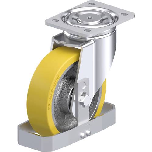 Blickle 939512 LH-GTH 175K-FS Stahlblech-Lenkrolle Rad-Durchmesser: 175 mm Tragfähigkeit (max.): 875 kg 1 St.