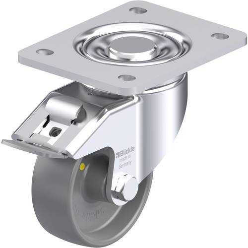 Blickle 936982 LH-PO 100G-3-FI-ELS Stahlblech-Lenkrolle Rad-Durchmesser: 100 mm Tragfähigkeit (max.): 280 kg 1 St.