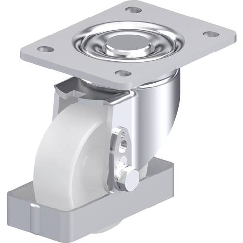 Blickle 939891 LH-PO 100G-3-FS Stahlblech-Lenkrolle Rad-Durchmesser: 100 mm Tragfähigkeit (max.): 280 kg 1 St.