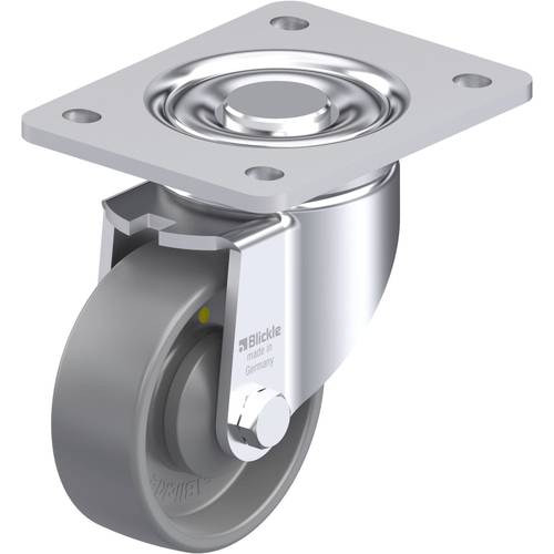 Blickle 936987 LH-PO 100KA-3-ELS Stahlblech-Lenkrolle Rad-Durchmesser: 100 mm Tragfähigkeit (max.): 280 kg 1 St.