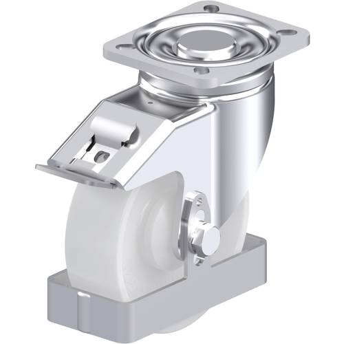 Blickle 939933 LH-PO 125KA-1-FI-FS Stahlblech-Lenkrolle Rad-Durchmesser: 125 mm Tragfähigkeit (max.): 300 kg 1 St.