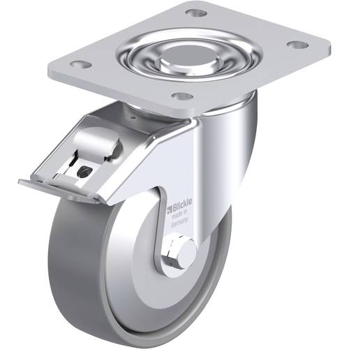 Blickle 946722 LH-PO 125KA-3-FI-ELS-FA Stahlblech-Lenkrolle Rad-Durchmesser: 125 mm Tragfähigkeit (max.): 300 kg 1 St.