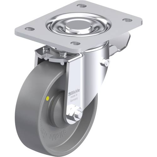 Blickle 936999 LH-PO 125KA-3-ST-ELS Stahlblech-Lenkrolle Rad-Durchmesser: 125 mm Tragfähigkeit (max.): 300 kg 1 St.