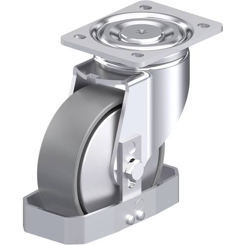 Blickle 946733 LH-PO 150K-ELS-FA-FS Stahlblech-Lenkrolle Rad-Durchmesser: 150 mm Tragfähigkeit (max.): 400 kg 1 St.