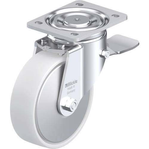 Blickle 750017 LH-PO 160G-ST-FA Stahlblech-Lenkrolle Rad-Durchmesser: 160 mm Tragfähigkeit (max.): 450 kg 1 St.