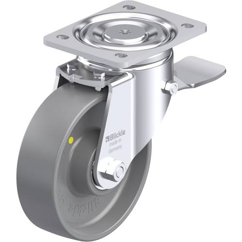 Blickle 937010 LH-PO 160K-ST-ELS Stahlblech-Lenkrolle Rad-Durchmesser: 160 mm Tragfähigkeit (max.): 450 kg 1 St.