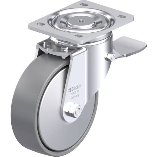 Blickle 946756 LH-PO 160K-ST-ELS-FA Stahlblech-Lenkrolle Rad-Durchmesser: 160 mm Tragfähigkeit (max.): 450 kg 1 St.