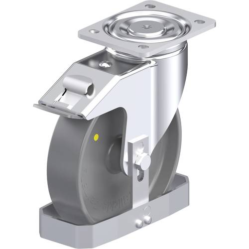 Blickle 930423 LH-PO 200G-FI-ELS-FS Stahlblech-Lenkrolle Rad-Durchmesser: 200 mm Tragfähigkeit (max.): 600 kg 1 St.