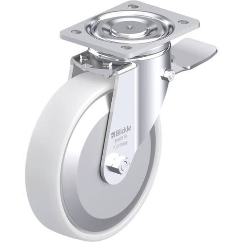 Blickle 750041 LH-PO 200G-ST-FA Stahlblech-Lenkrolle Rad-Durchmesser: 200 mm Tragfähigkeit (max.): 600 kg 1 St.