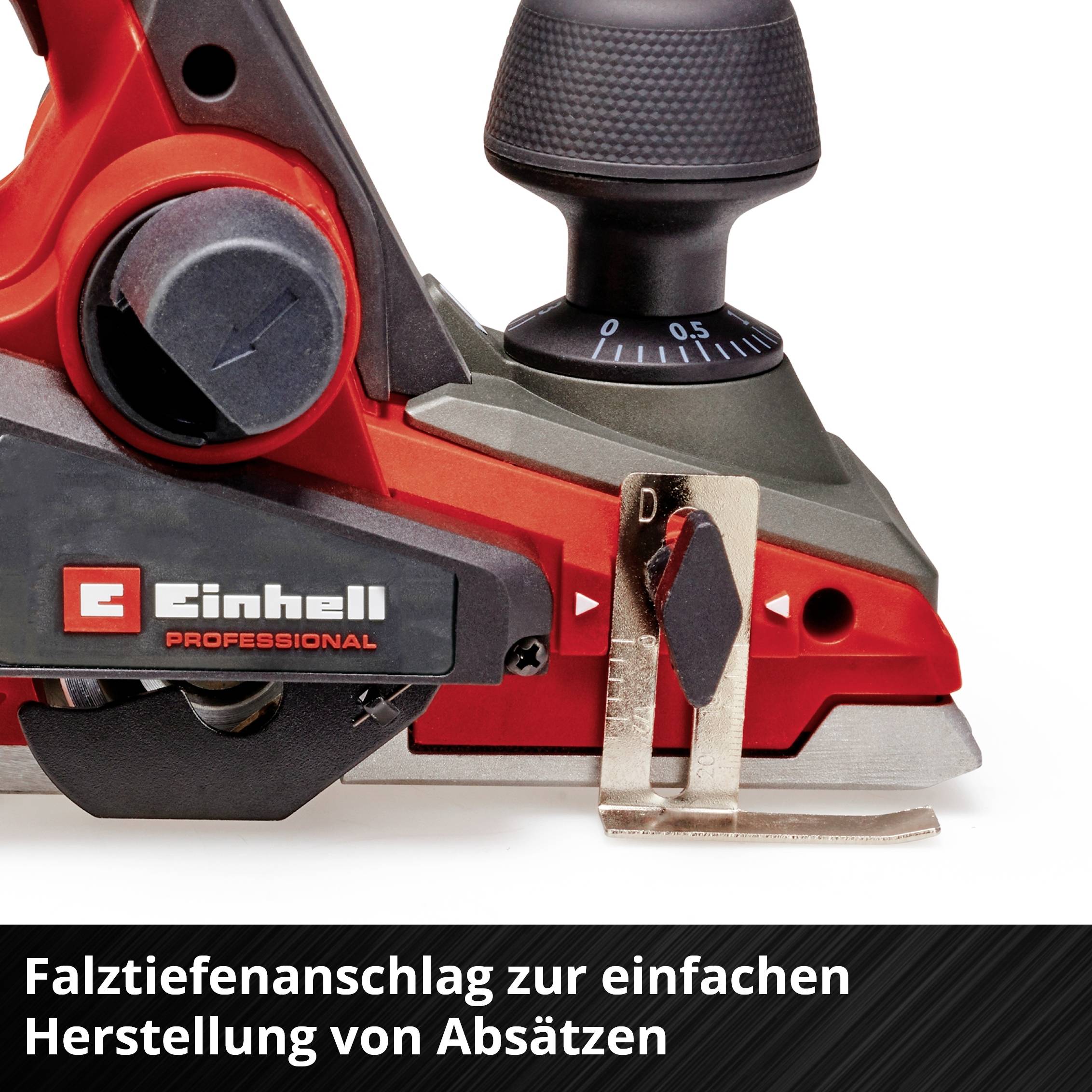 Einhell TP-PL 18/3 Li BL Abrichthobelmaschine mit Absaugung 82 mm  