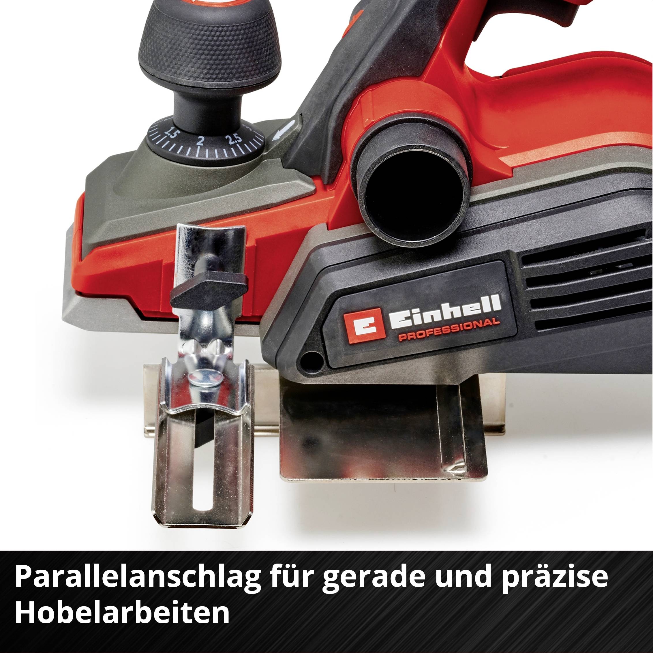 Einhell TP-PL 18/3 Li BL Abrichthobelmaschine mit Absaugung 82 mm  