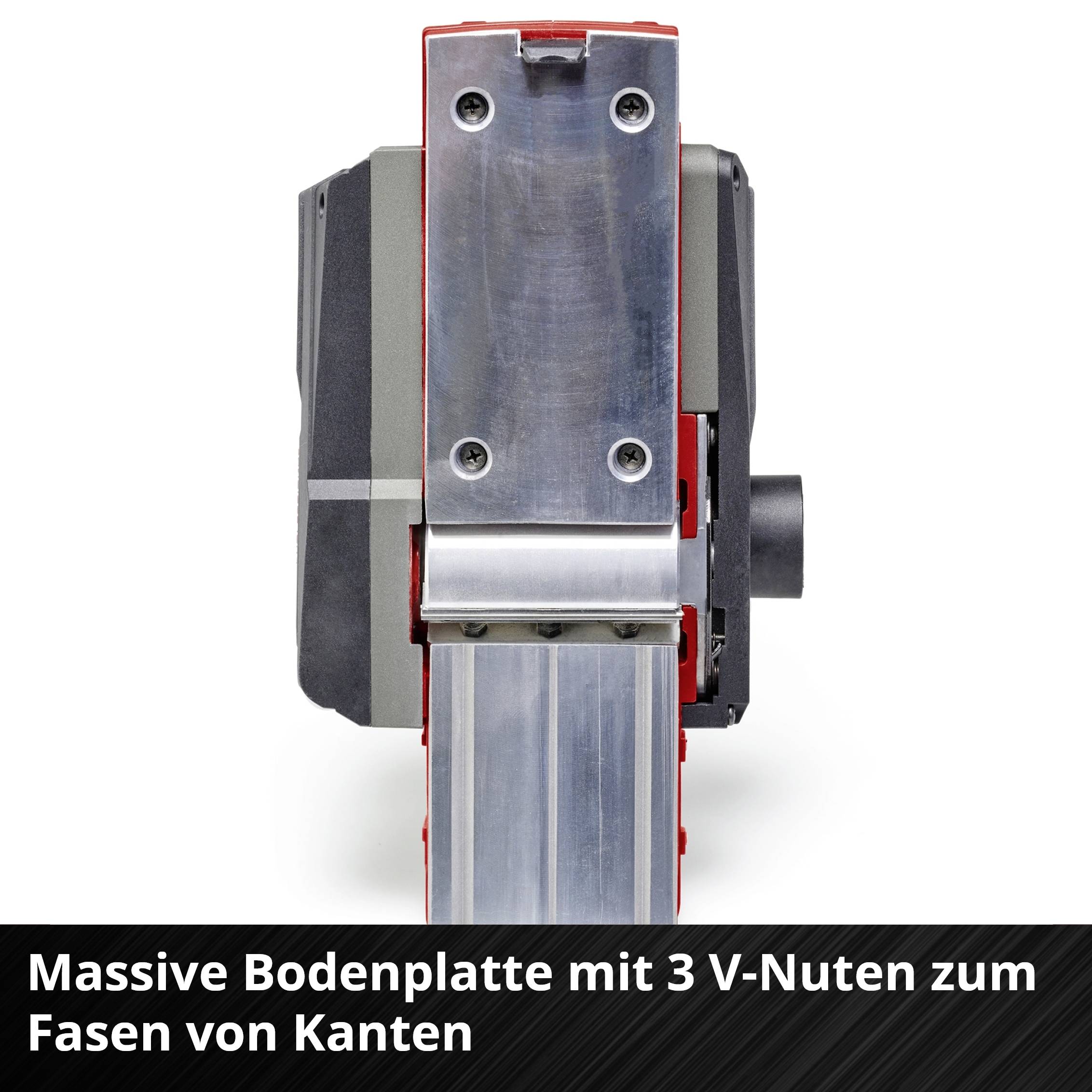 Einhell TP-PL 18/3 Li BL Abrichthobelmaschine mit Absaugung 82 mm  