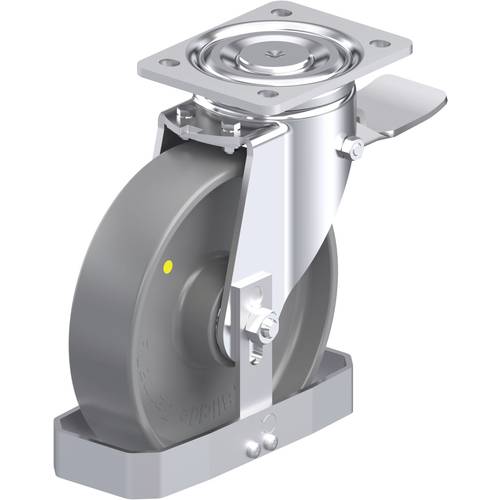 Blickle 909440 LH-PO 200K-ST-ELS-FS Stahlblech-Lenkrolle Rad-Durchmesser: 200 mm Tragfähigkeit (max.): 600 kg 1 St.