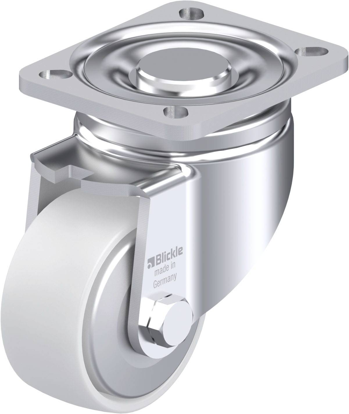 Blickle 852775 LH-PO 82G-FA Stahlblech-Lenkrolle Rad-Durchmesser: 80 mm Tragfähigkeit (max.): 230 kg 1 St.