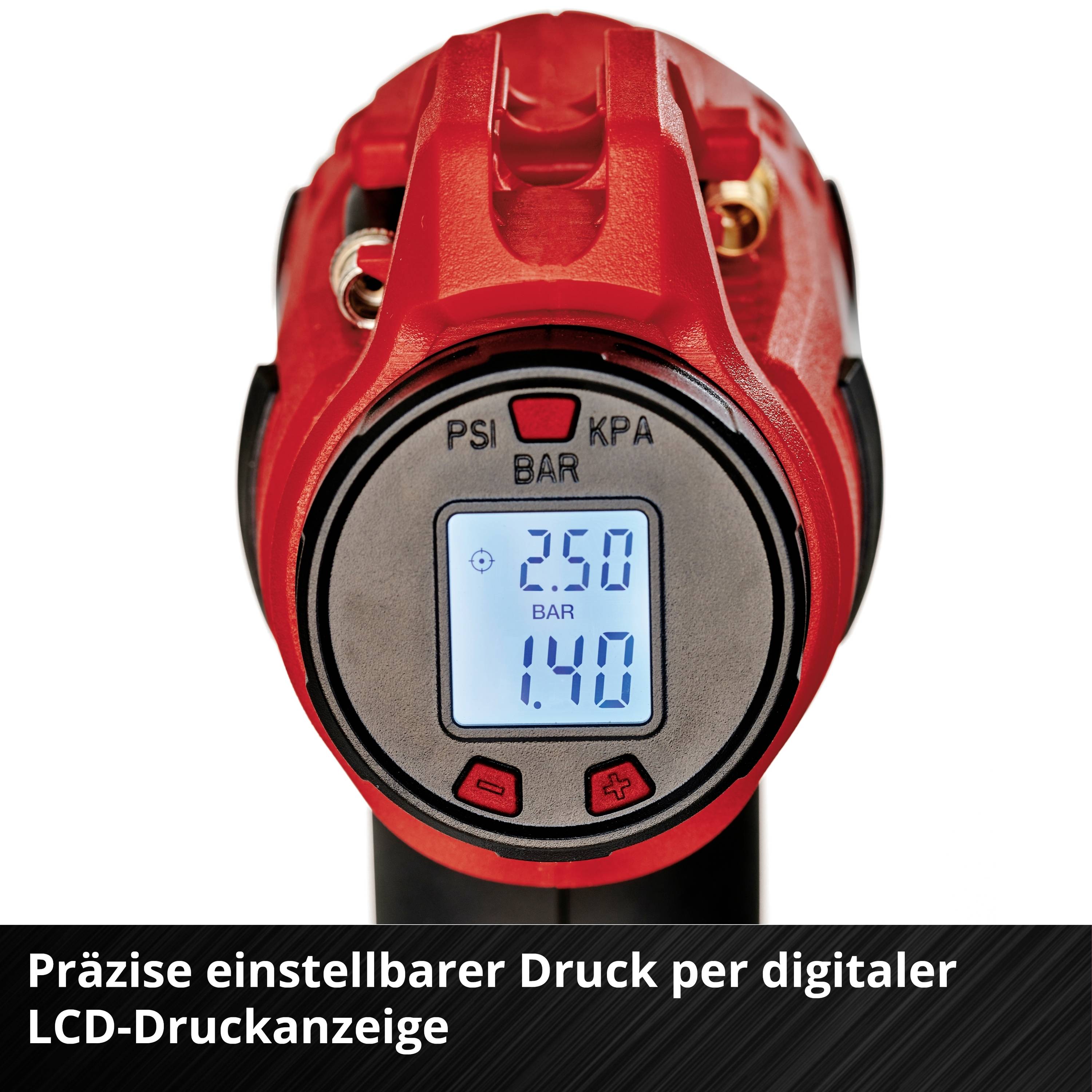 Einhell 2070111 Akku-Kompressor CE-AP 18+CE-CC 18+2,0 Ah Inkl. 1 Akku-5