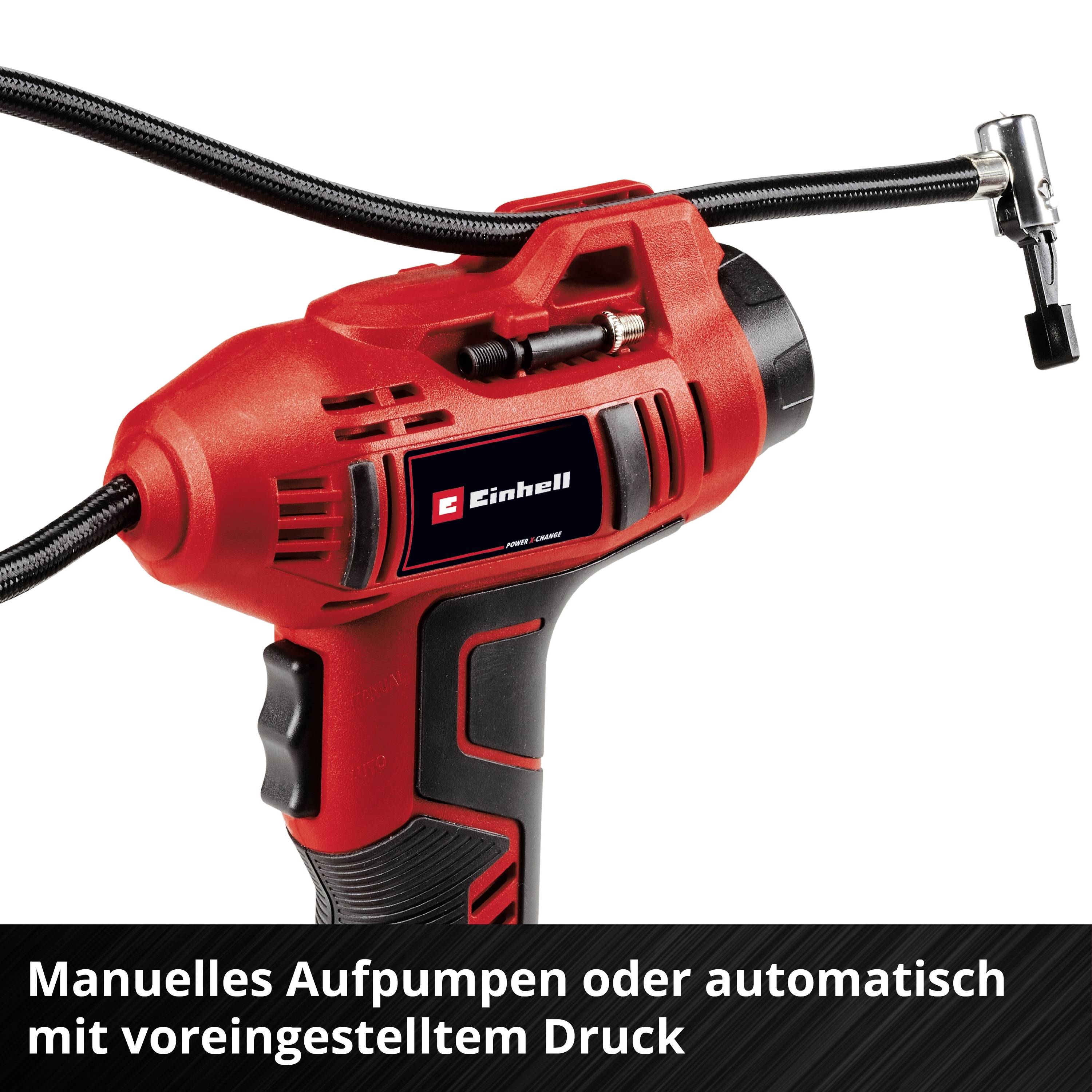 Einhell 2070111 Akku-Kompressor CE-AP 18+CE-CC 18+2,0 Ah Inkl. 1 Akku-8