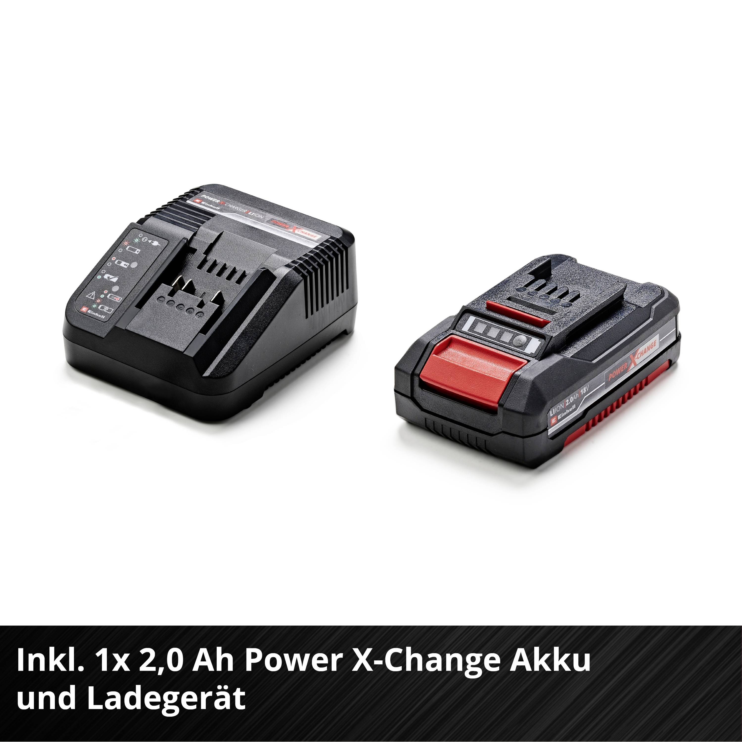 Einhell 2070111 Akku-Kompressor CE-AP 18+CE-CC 18+2,0 Ah Inkl. 1 Akku-9