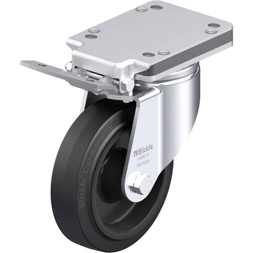 Blickle 851813 LH-POEV 160XR-IS Stahlblech-Lenkrolle Rad-Durchmesser: 160 mm Tragfähigkeit (max.): 400 kg 1 St.