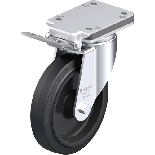 Blickle 851870 LH-POEV 200XR-IS Stahlblech-Lenkrolle Rad-Durchmesser: 200 mm Tragfähigkeit (max.): 500 kg 1 St.