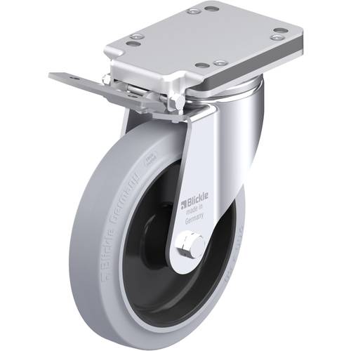 Blickle 851872 LH-POEV 200XR-IS-SG Stahlblech-Lenkrolle Rad-Durchmesser: 200 mm Tragfähigkeit (max.): 500 kg 1 St.