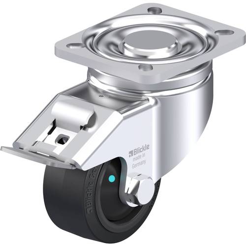 Blickle 851730 LH-POEV 82KFD-FI Stahlblech-Lenkrolle Rad-Durchmesser: 80 mm Tragfähigkeit (max.): 170 kg 1 St.