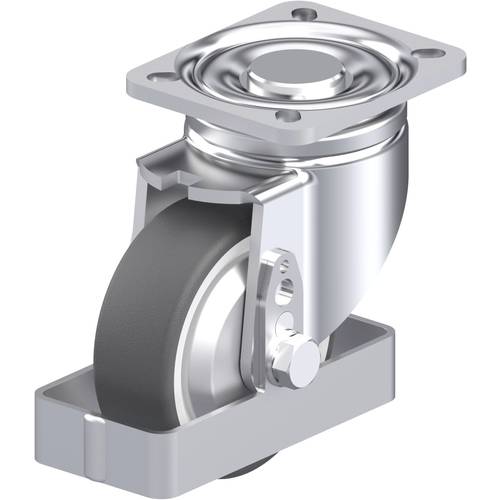 Thumbnail - Blickle 938995 LH-POTH 100G-1-FA-FS Stahlblech-Lenkrolle Rad-Durchmesser: 100 mm Tragfähigkeit (max.): 300 kg 1 St.