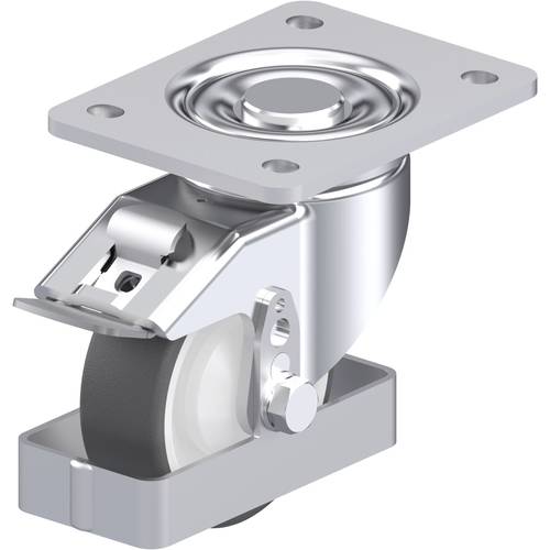 Blickle 911089 LH-POTH 100K-3-FI-FS Stahlblech-Lenkrolle Rad-Durchmesser: 100 mm Tragfähigkeit (max.): 300 kg 1 St.