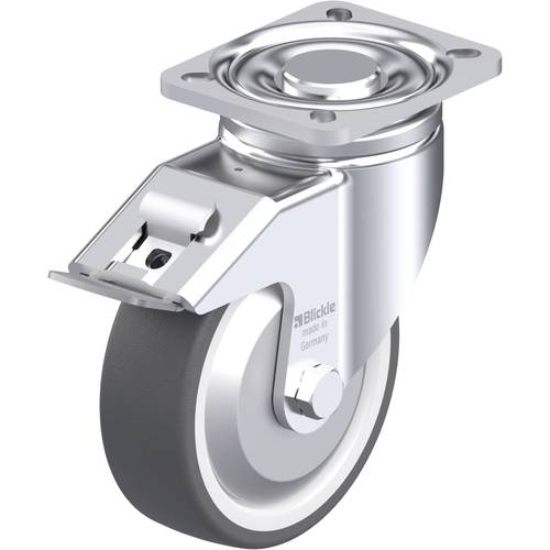 Blickle 750100 LH-POTH 125G-1-FI-FA Stahlblech-Lenkrolle Rad-Durchmesser: 125 mm Tragfähigkeit (max.): 350 kg 1 St.