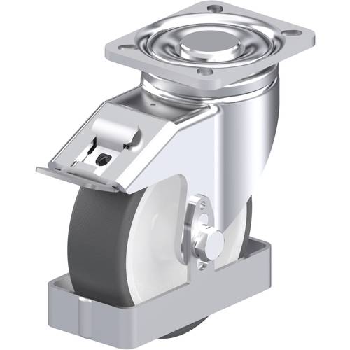 Thumbnail - Blickle 925082 LH-POTH 125G-1-FI-FS Stahlblech-Lenkrolle Rad-Durchmesser: 125 mm Tragfähigkeit (max.): 350 kg 1 St.