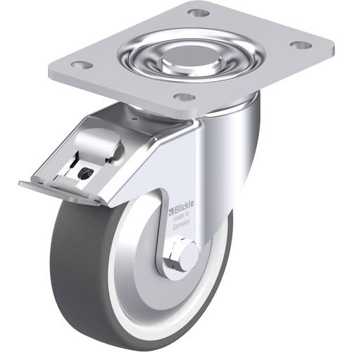 Blickle 750105 LH-POTH 125K-3-FI-FA Stahlblech-Lenkrolle Rad-Durchmesser: 125 mm Tragfähigkeit (max.): 350 kg 1 St.