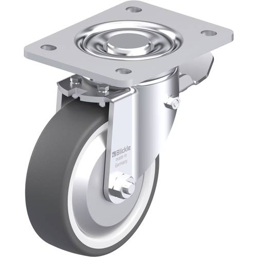 Blickle 750104 LH-POTH 125K-3-ST-FA Stahlblech-Lenkrolle Rad-Durchmesser: 125 mm Tragfähigkeit (max.): 350 kg 1 St.