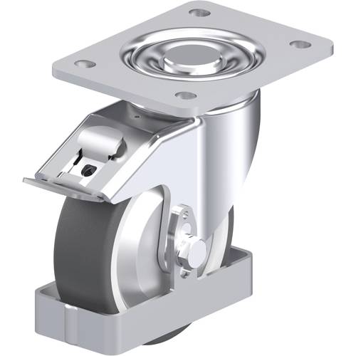 Blickle 939054 LH-POTH 125R-3-FI-FA-FS Stahlblech-Lenkrolle Rad-Durchmesser: 125 mm Tragfähigkeit (max.): 350 kg 1 St.