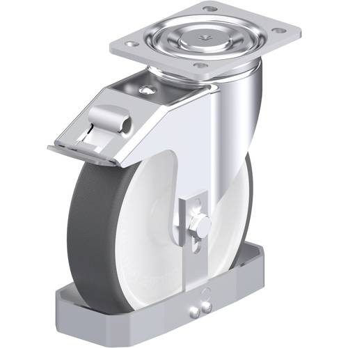 Blickle 939111 LH-POTH 200G-FI-FS Stahlblech-Lenkrolle Rad-Durchmesser: 200 mm Tragfähigkeit (max.): 800 kg 1 St.