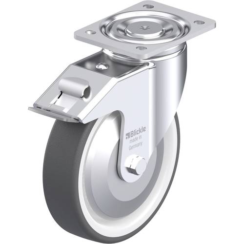 Blickle 750134 LH-POTH 200R-FI-FA Stahlblech-Lenkrolle Rad-Durchmesser: 200 mm Tragfähigkeit (max.): 600 kg 1 St.