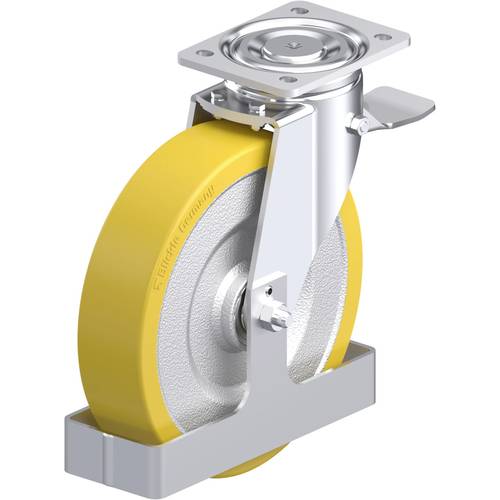 Blickle 927108 LH-SETH 250K-ST-FS Stahlblech-Lenkrolle Rad-Durchmesser: 250 mm Tragfähigkeit (max.): 900 kg 1 St.