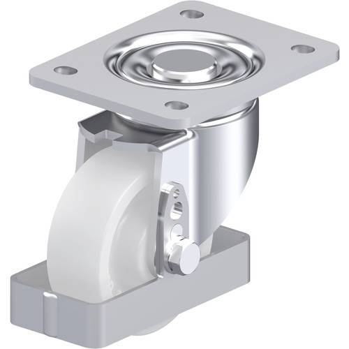 Thumbnail - Blickle 933851 LH-SPO 100G-3-FS Stahlblech-Lenkrolle Rad-Durchmesser: 100 mm Tragfähigkeit (max.): 500 kg 1 St.