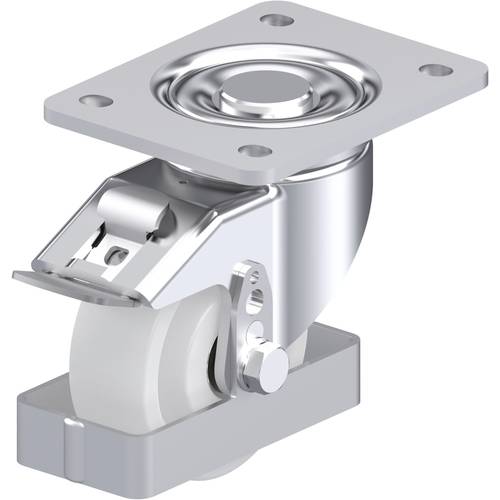 Thumbnail - Blickle 940054 LH-SPO 100K-3-FI-FS Stahlblech-Lenkrolle Rad-Durchmesser: 100 mm Tragfähigkeit (max.): 500 kg 1 St.