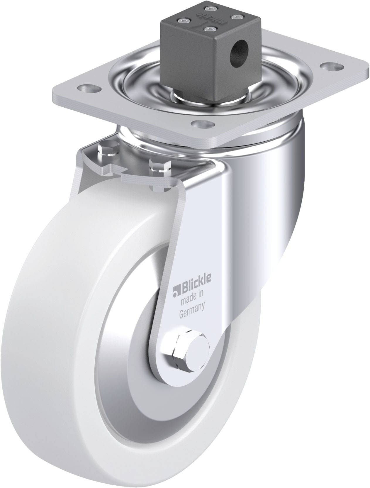 Blickle 852913 LH-SPO 160G-CS13-FA Stahlblech-Lenkrolle Rad-Durchmesser: 160 mm Tragfähigkeit (max.): 850 kg 1 St.