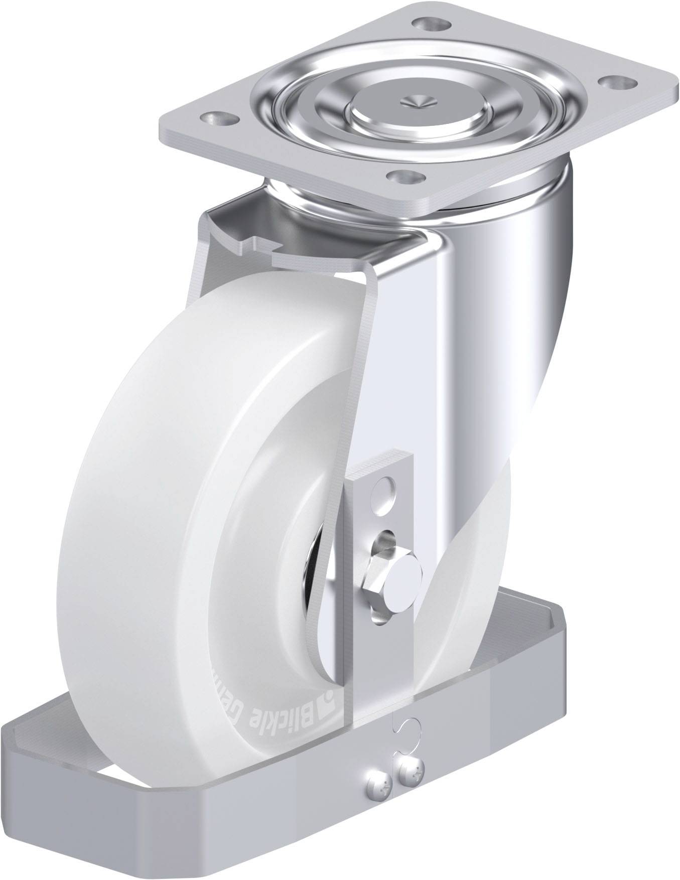 Blickle 906528 LH-SPO 175K-FS Stahlblech-Lenkrolle Rad-Durchmesser: 175 mm Tragfähigkeit (max.): 900 kg 1 St.