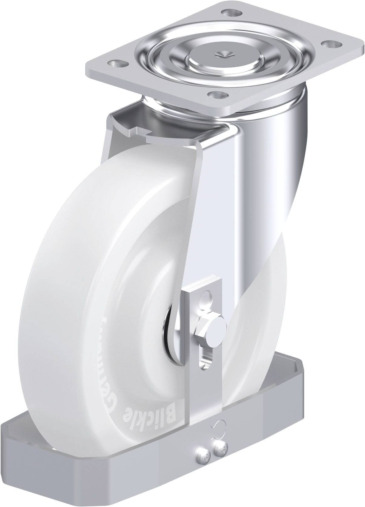 Blickle 761803 LH-SPO 200K-FS Stahlblech-Lenkrolle Rad-Durchmesser: 200 mm Tragfähigkeit (max.): 900 kg 1 St.