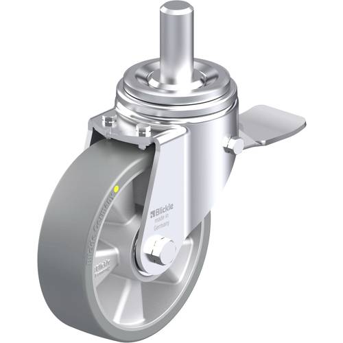 Blickle 852531 LHZ-ALTH 160K-ST-AS Stahlblech-Lenkrolle Rad-Durchmesser: 160 mm Tragfähigkeit (max.): 750 kg 1 St.